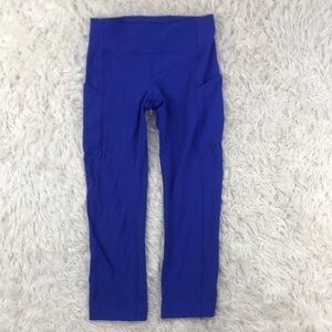 Lululemon Speed Up Crop 21" Blazer Blue
